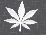 💨 Cannabis Leaf Coaster 💨-5
