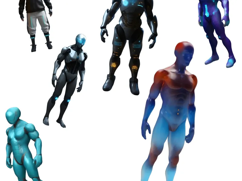 Cyber Squad Character Collection