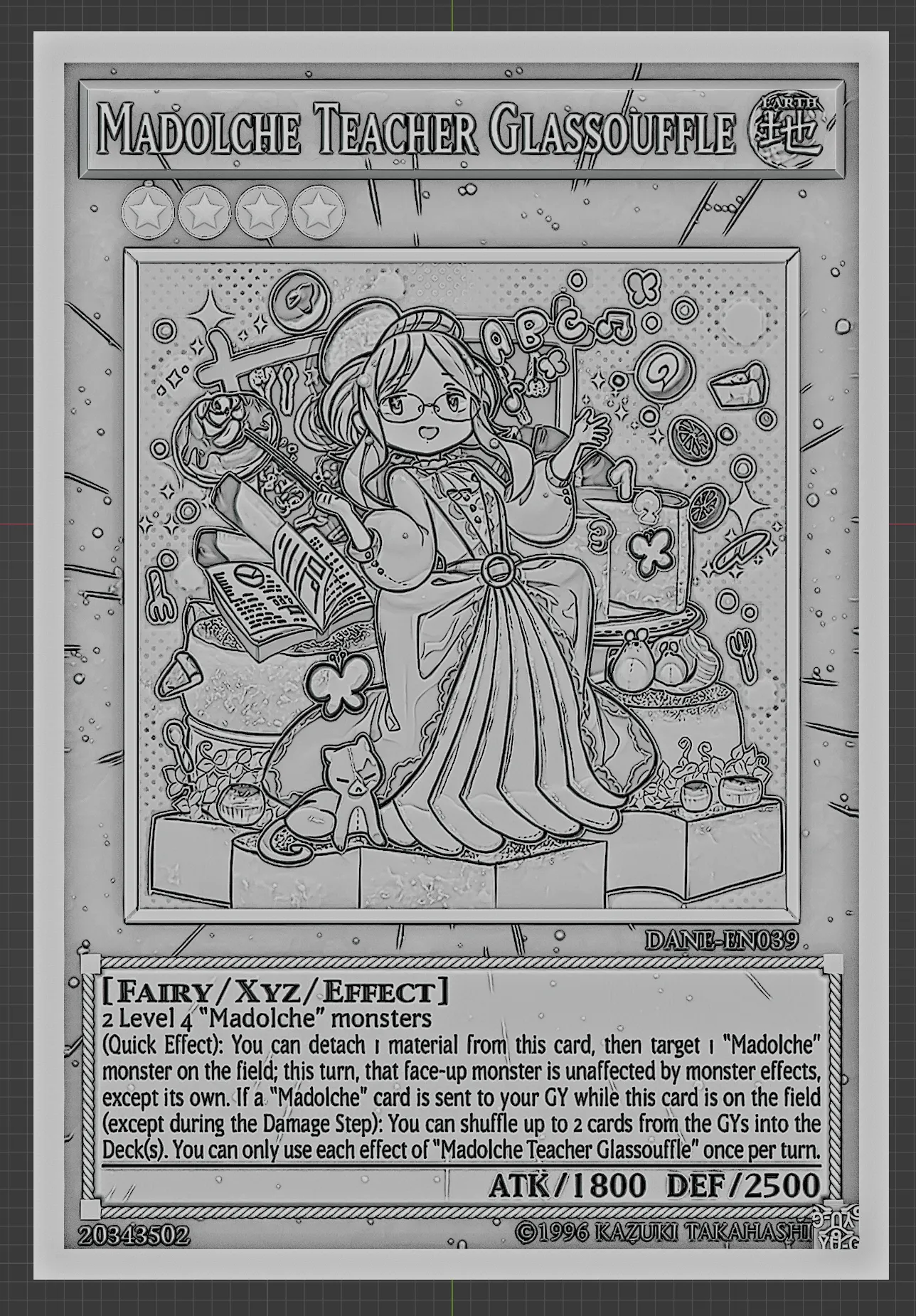 MADOLCHE TEACHER GLASSOUFFLE - YU-GI-OH!