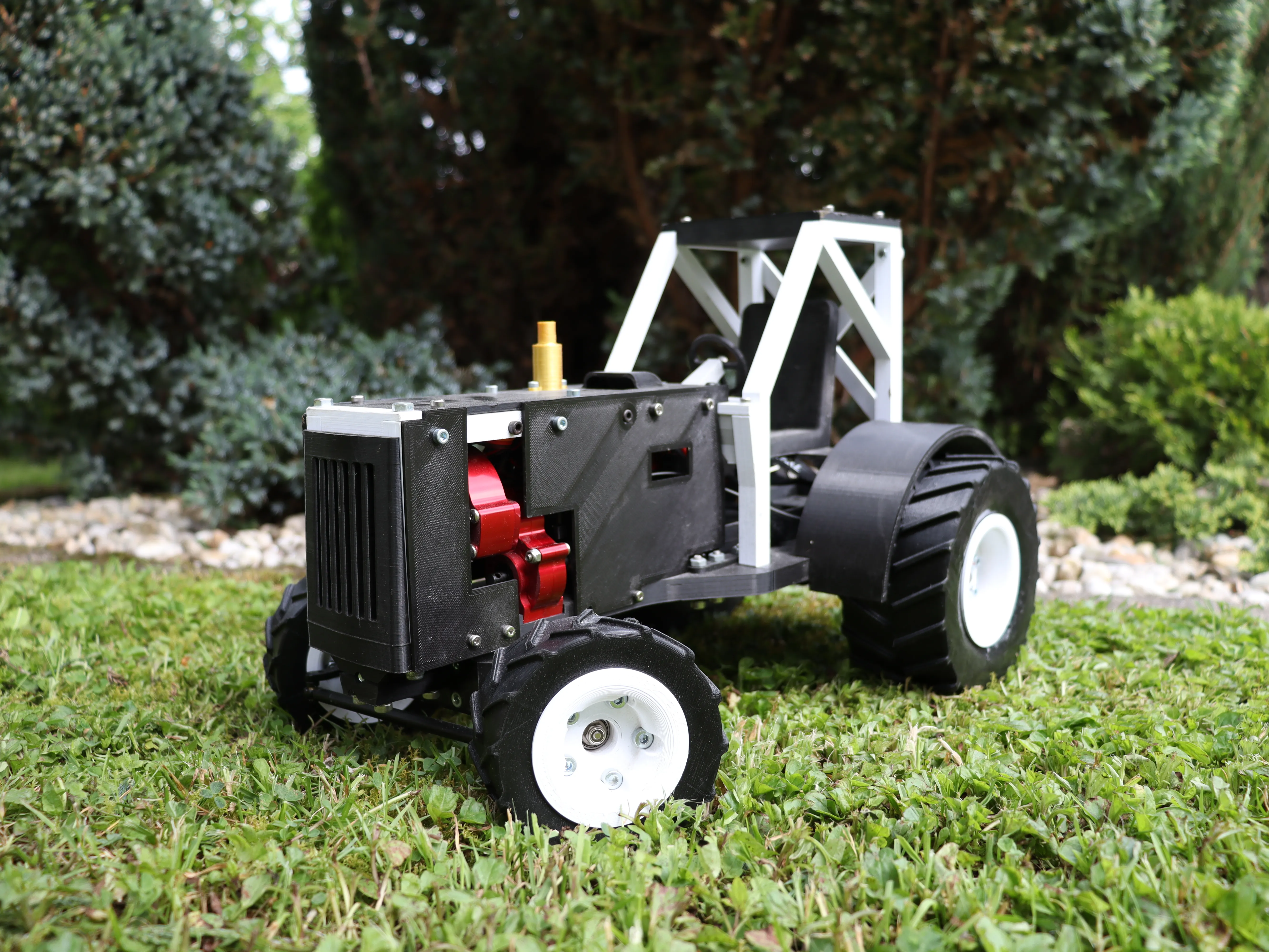 TRACTOR RC DE CARRERAS