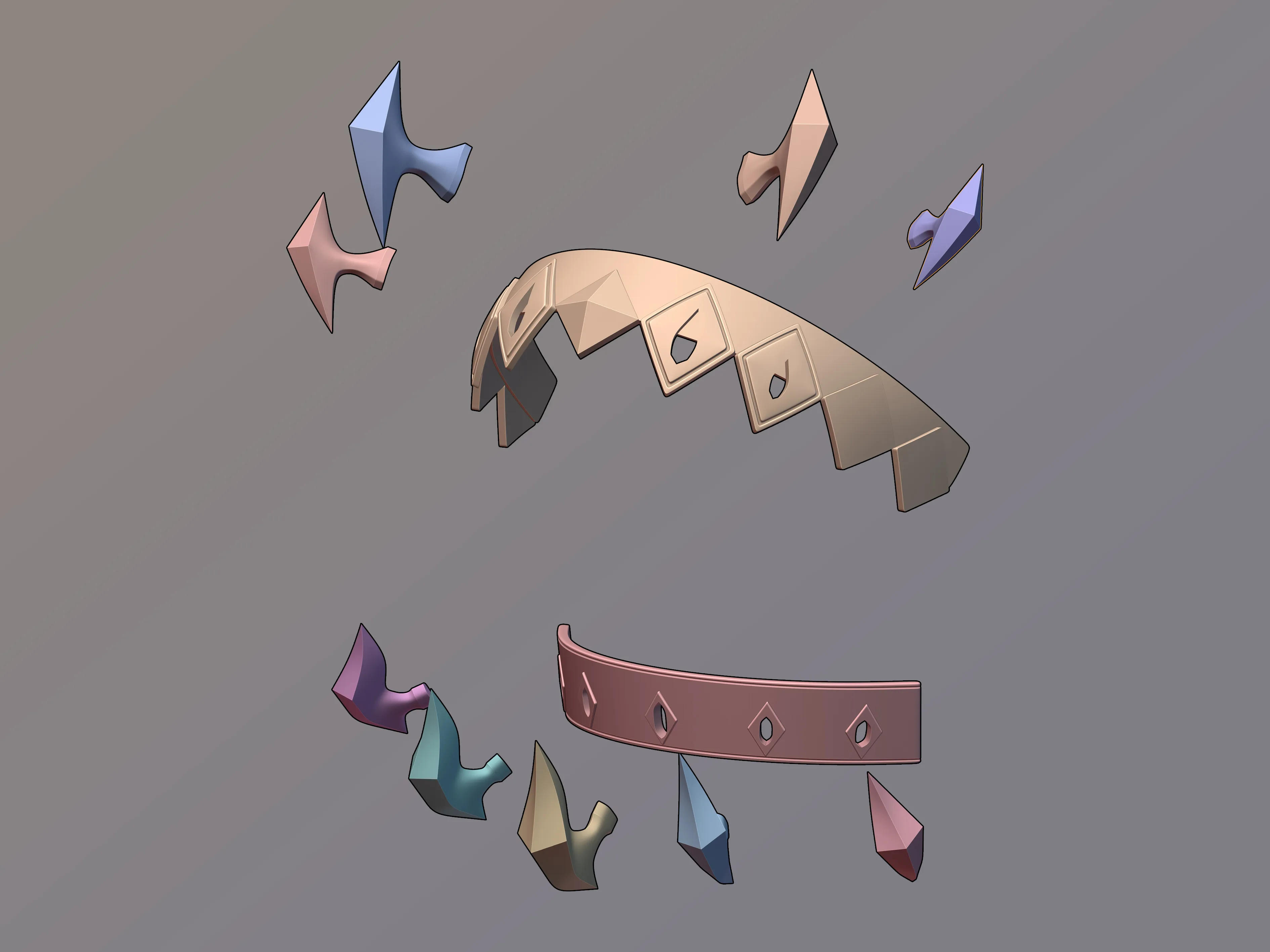 Ellen Joe accessories set ZZZ Zenless Zone Zero cosplay