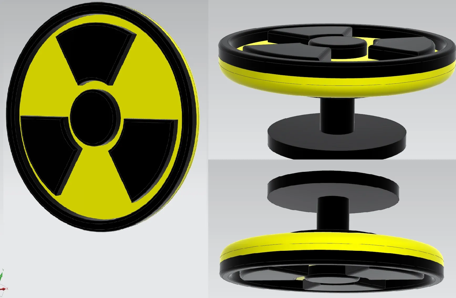 Radioactive Croc Charm logo