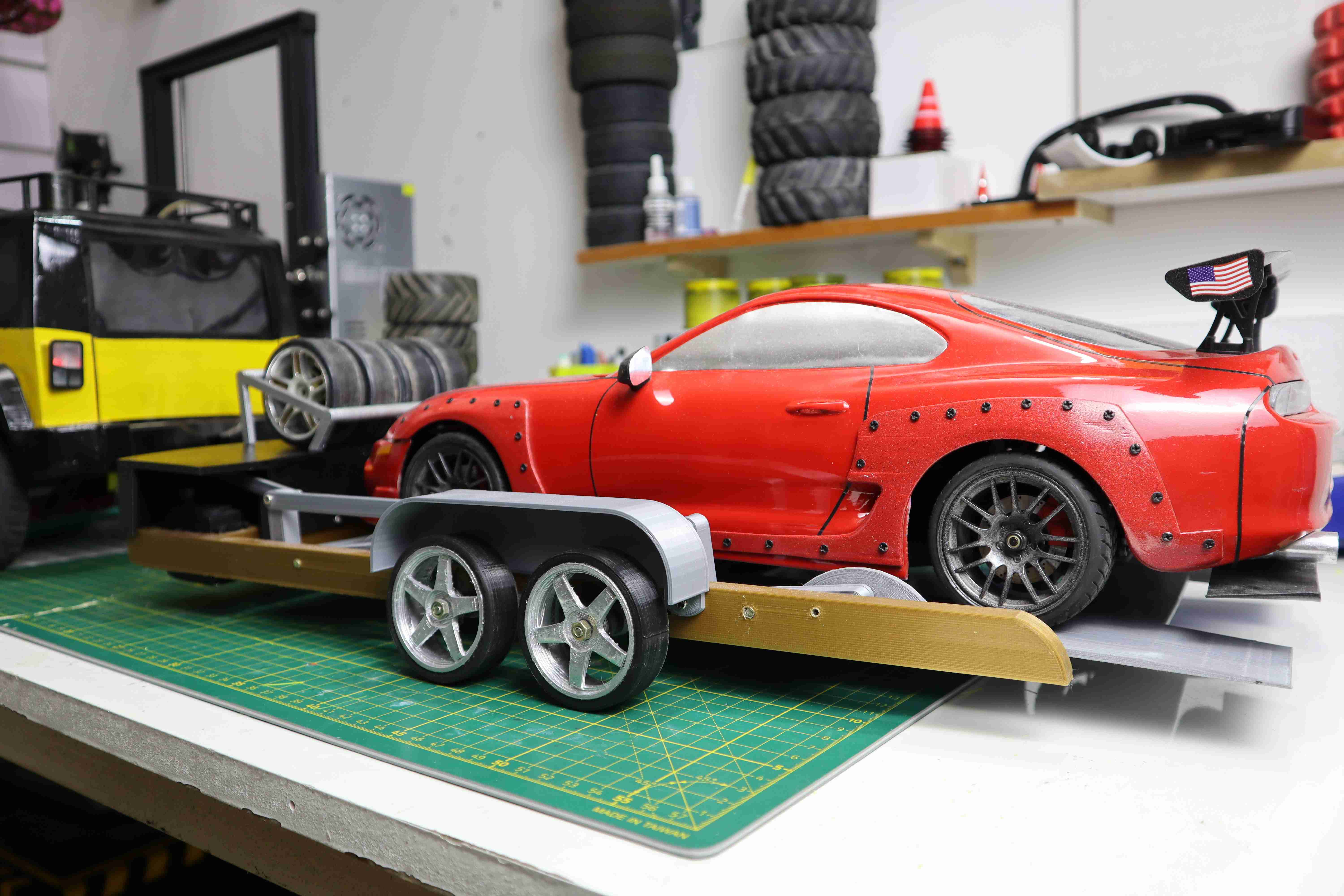 STL file 10th scale RC Drift Car Toyota GR86 Wide Body Kit 🚗・3D