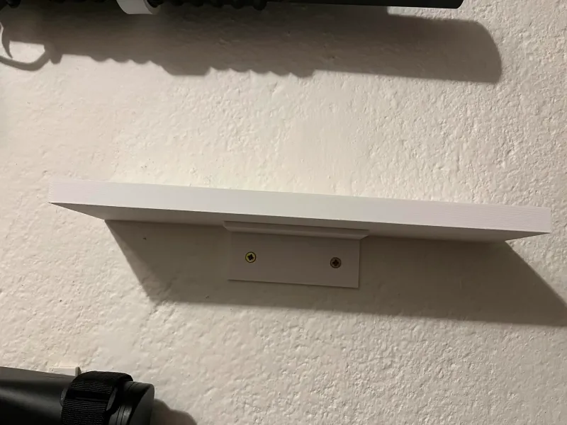 Shelf 300x80x15 with brackets for mounting