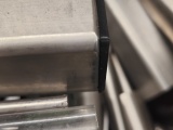 40×40 Square Tube End Cap Insert – 90° Mitre Cut Blank /Plug-5