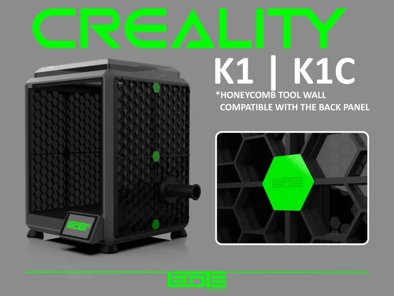 CREALITY K1|K1C|K1SE - HONEYCOMB STANDARD TOOL WALL
