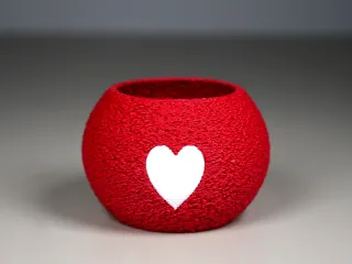 Tiny Valentine Pot