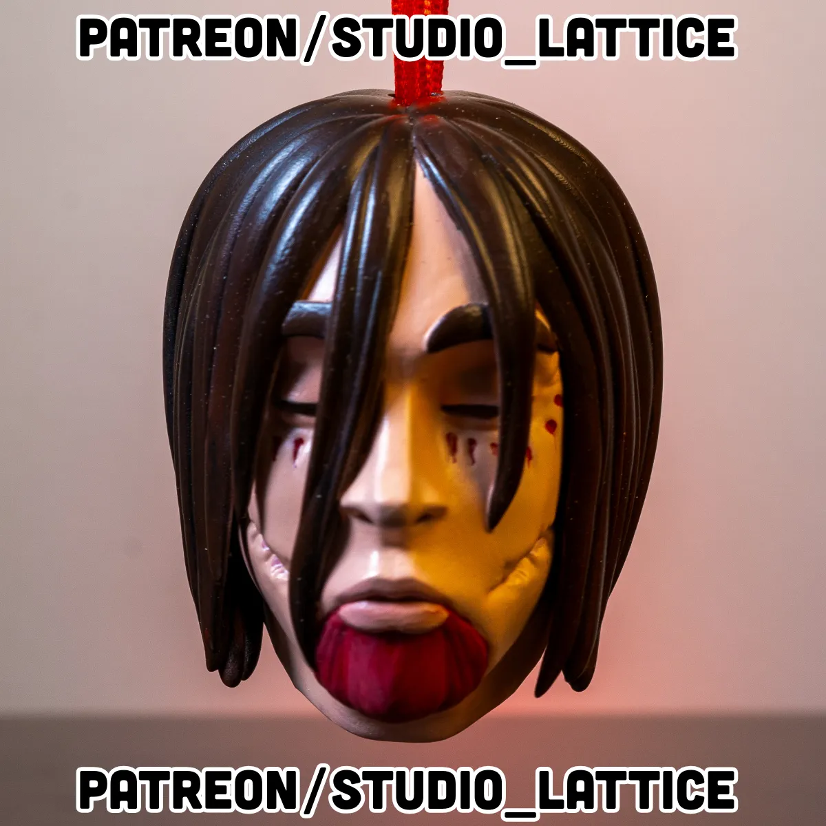 Eren Yeager Head, Attack on Titan Final Part Ornament