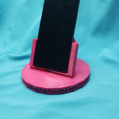 lazy susan phone stand
