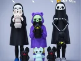 Dark's Bat - a flexi toy of Little Dark and her friends-2