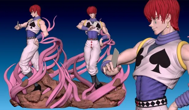 HISOKA - HUNTER X HUNTER - IMPRESIÓN 3D