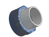 PVC fitting: female 2 1/4" threaded ID to glue on 1.5" ID-2