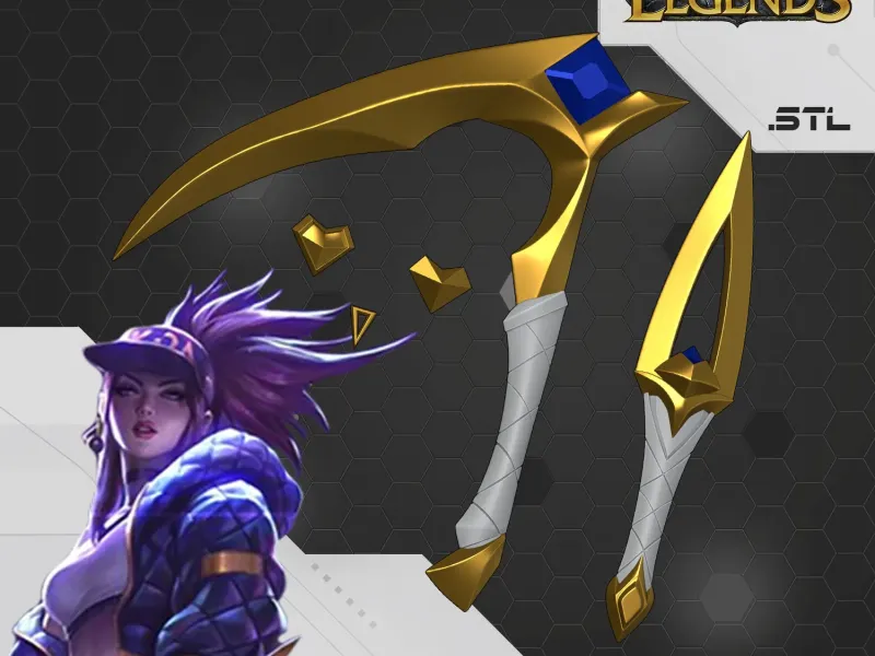أسلحة كيه/دي أيه أكالي الدعائية للعبة League of Legends للتنكر