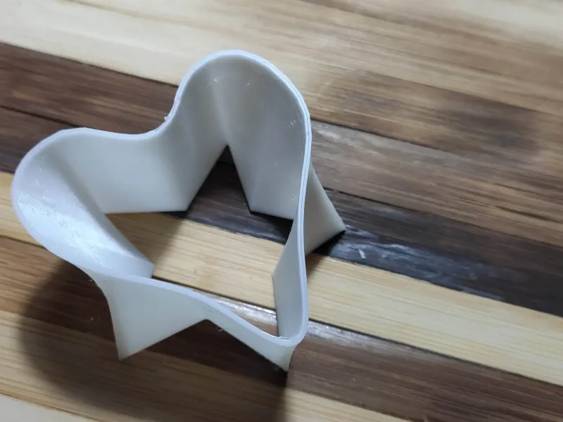 cookie cutter duble side heart - star