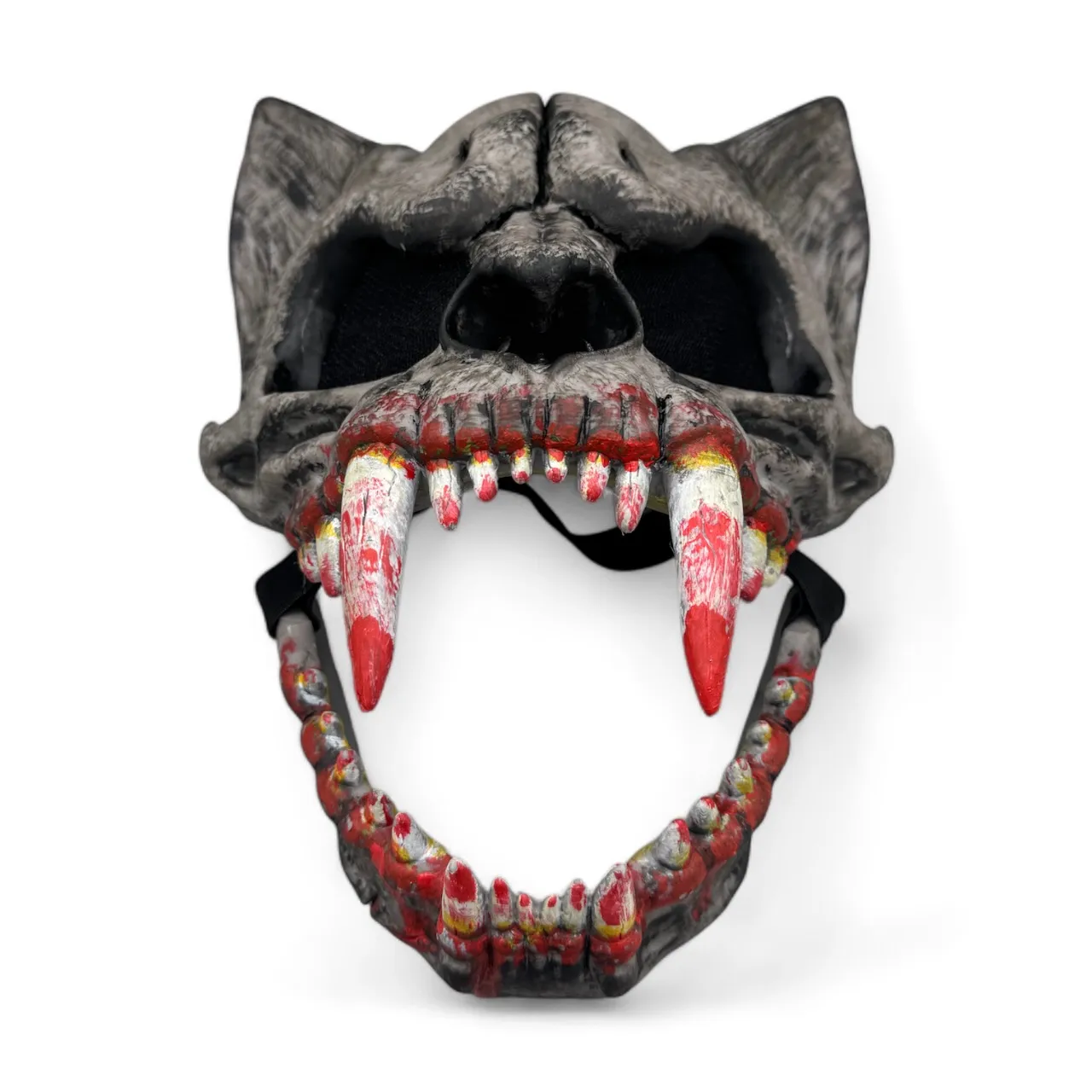 Fangs Skull Face Mask - Cat, Wolf, Bat, Saber