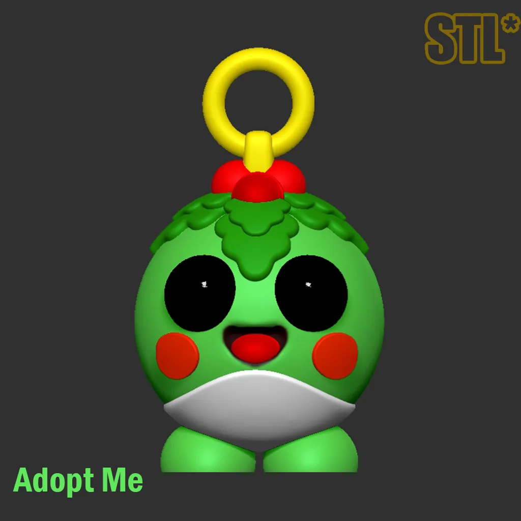 Fanart Adopt Me STL 3D Character