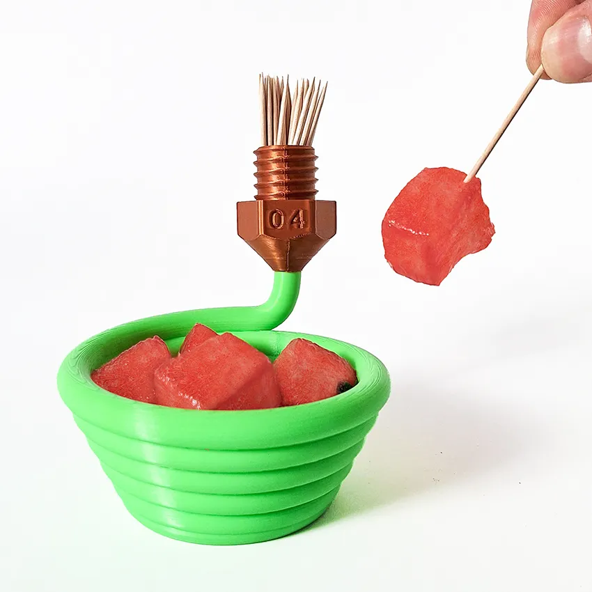 3D Nozzle dish collection (Bowl and Plate)