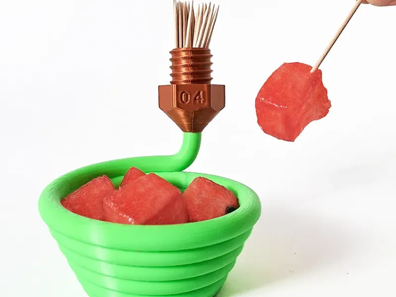 colección de platos 3D Nozzle (cuenco y plato)