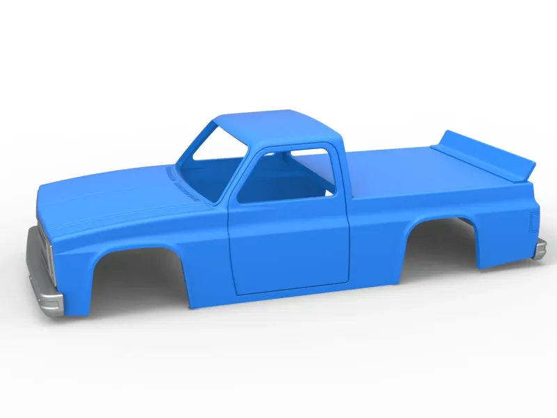 Shell of Vintage NASCAR race truck Scale 1:25