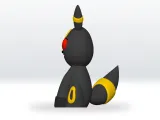 Pokemon Umbreon STL file 3D Model Fanart Character-2