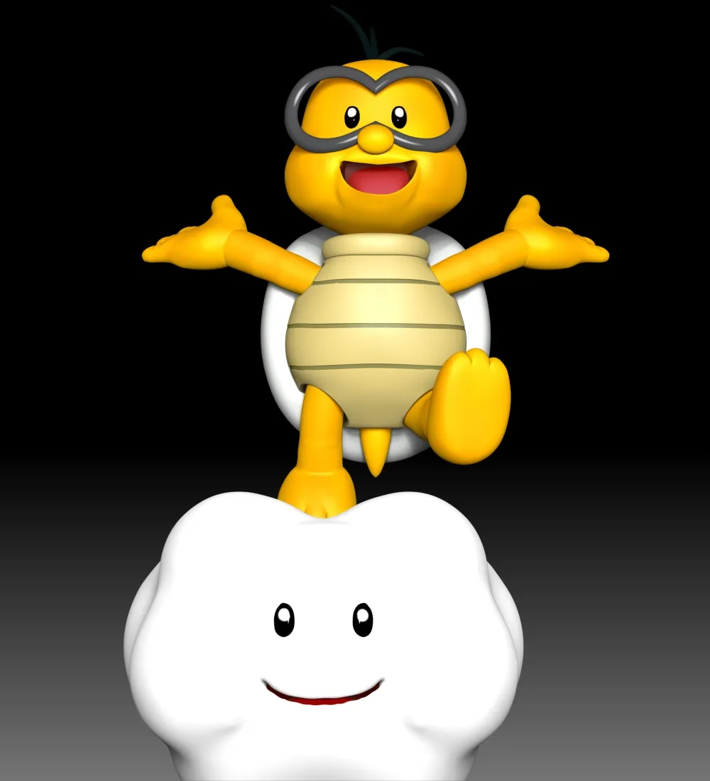 Lakitu - Super Mario Bros