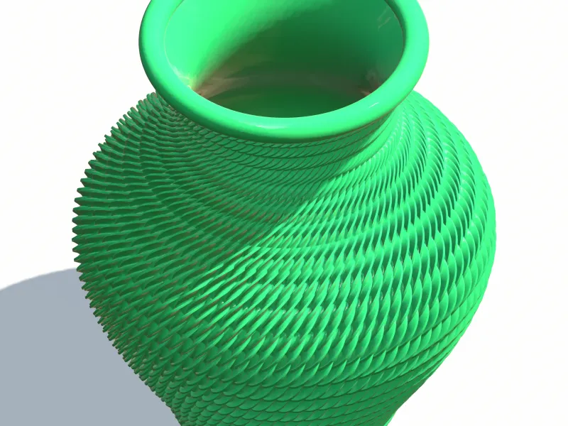 Addiction Rate Rotate Vertical Vase STL Version:- 0 11
