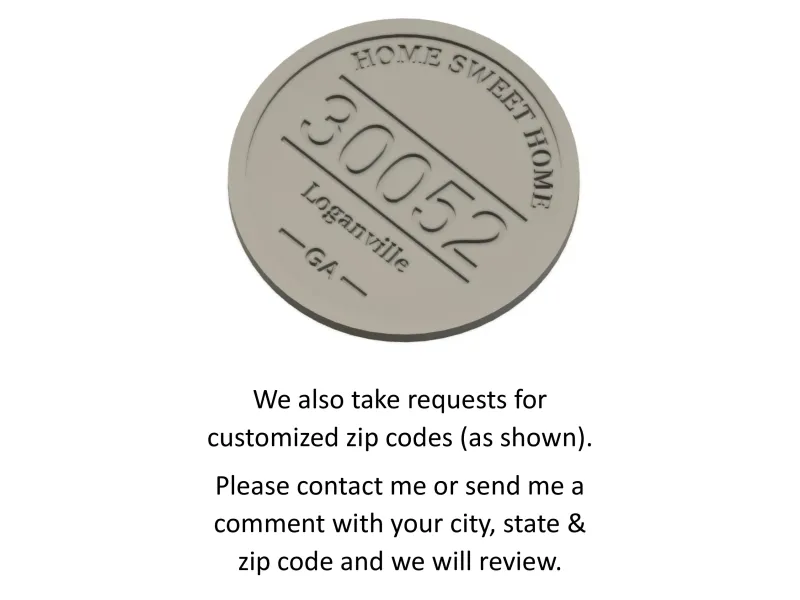 30052 Loganville GA Coaster w/Holder (holds 6)