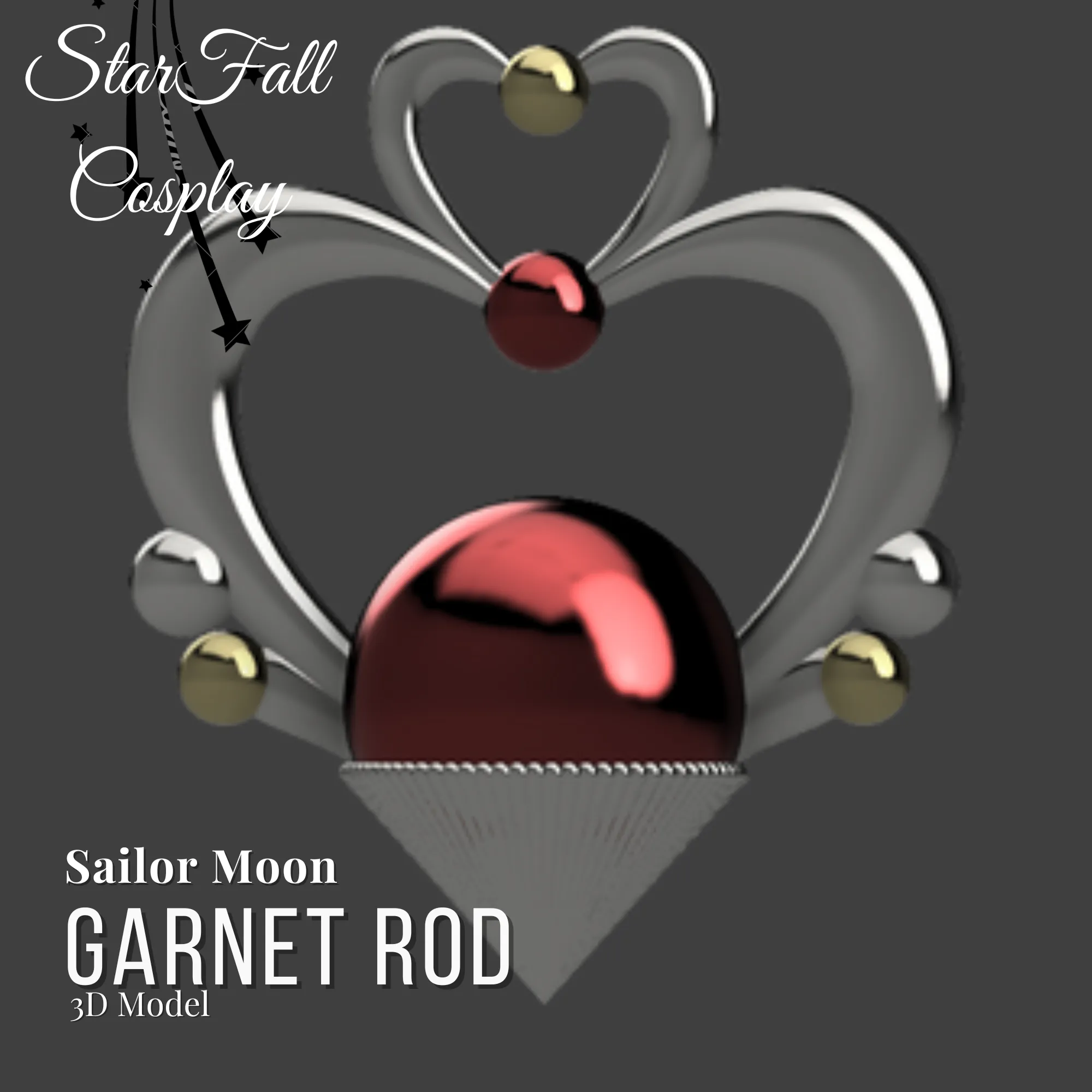 Garnet Rod Sailor Pluto