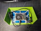 Raspberry PI 3/4 7" touchscreen holder and PI mount-2