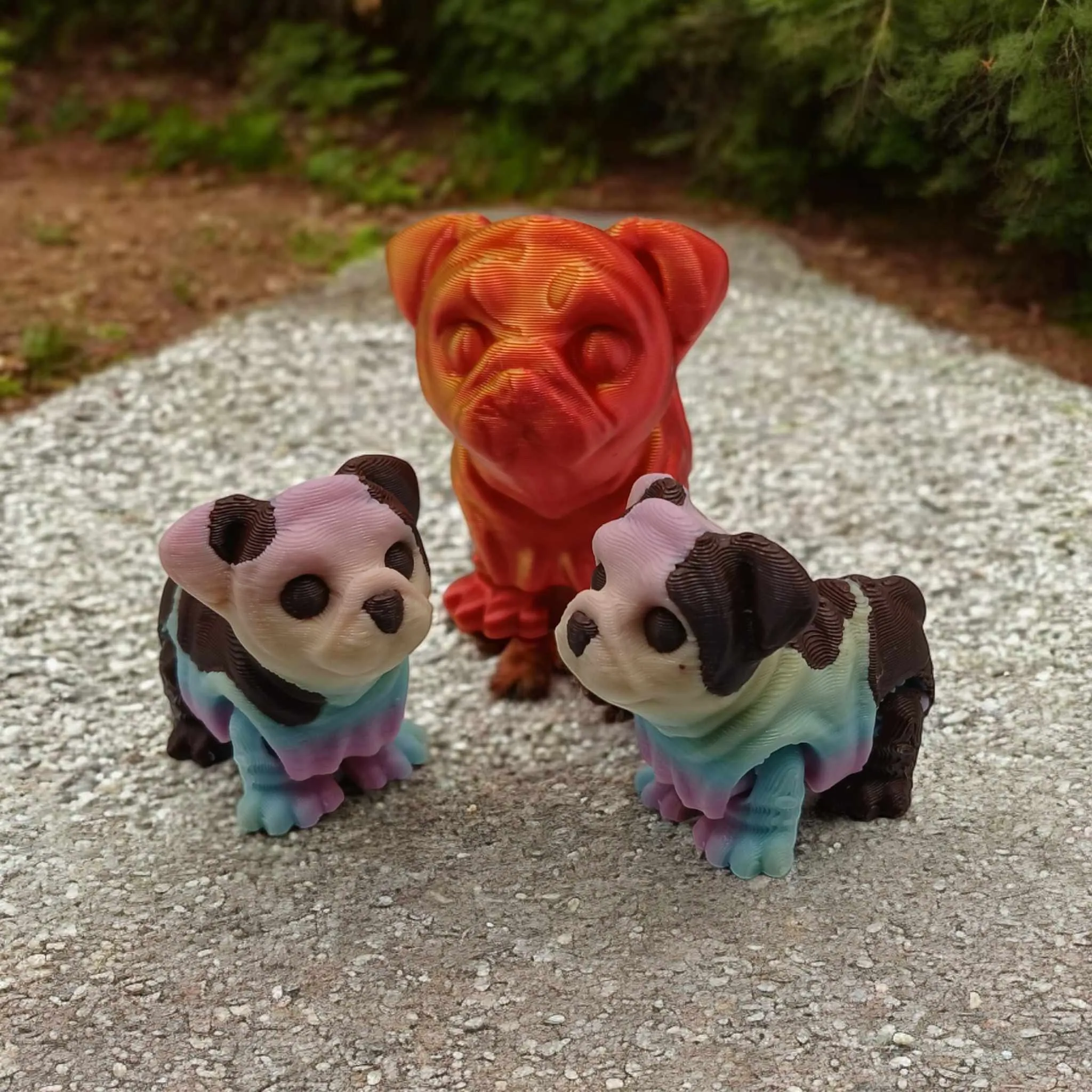 English Bulldog Pup Articulated