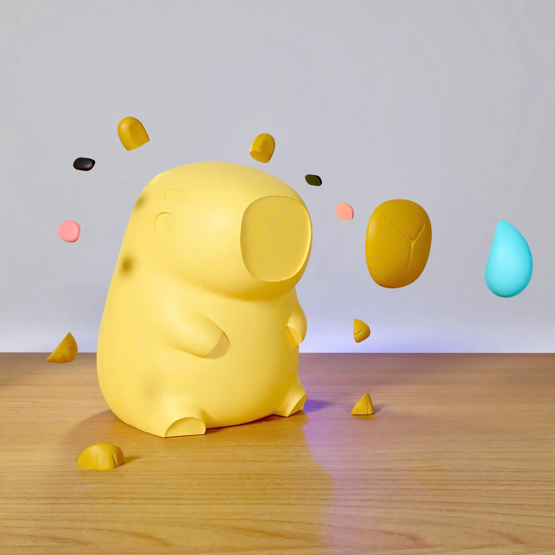Cute Capybara - Pen Holder & Planter
