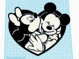 mickey & mini mouse 2-1