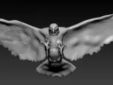 Sculptured eagle - 3D print-2