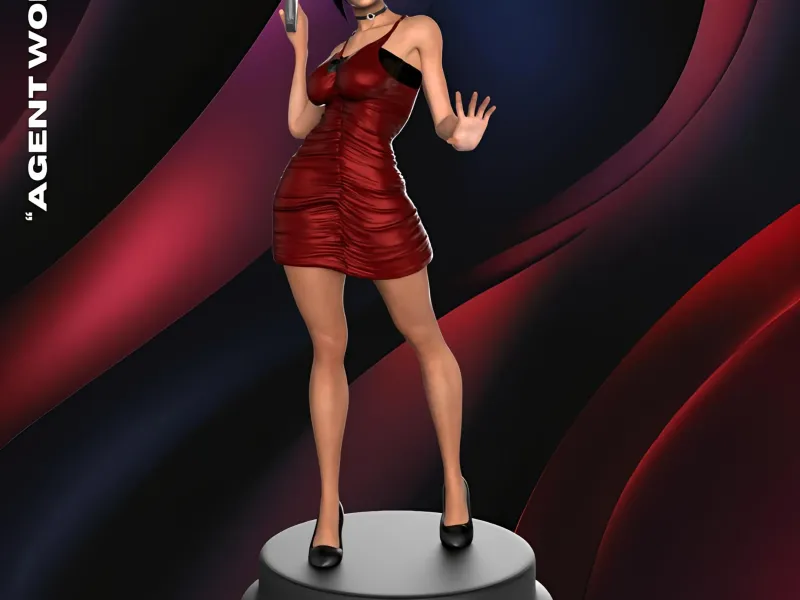 (LIBRE) FIGURE "AGENT WONG" 01 ADA MINIATURE