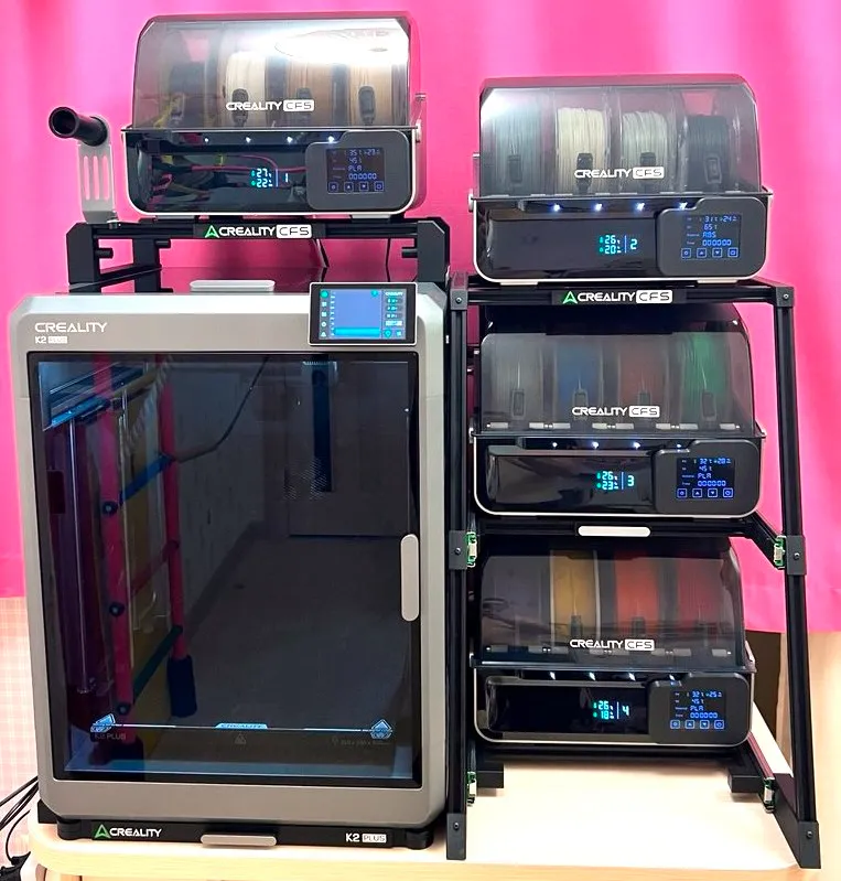 soporte de 3 CFS con raíles deslizantes (no giratorios)