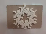 Tessellating Escher Lizard-2