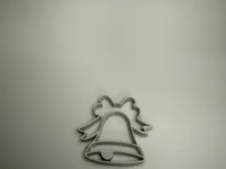 Christmas bell cookie cutter