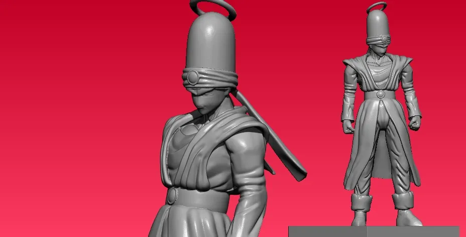 pikkon Dragon ball Z model - 3D print