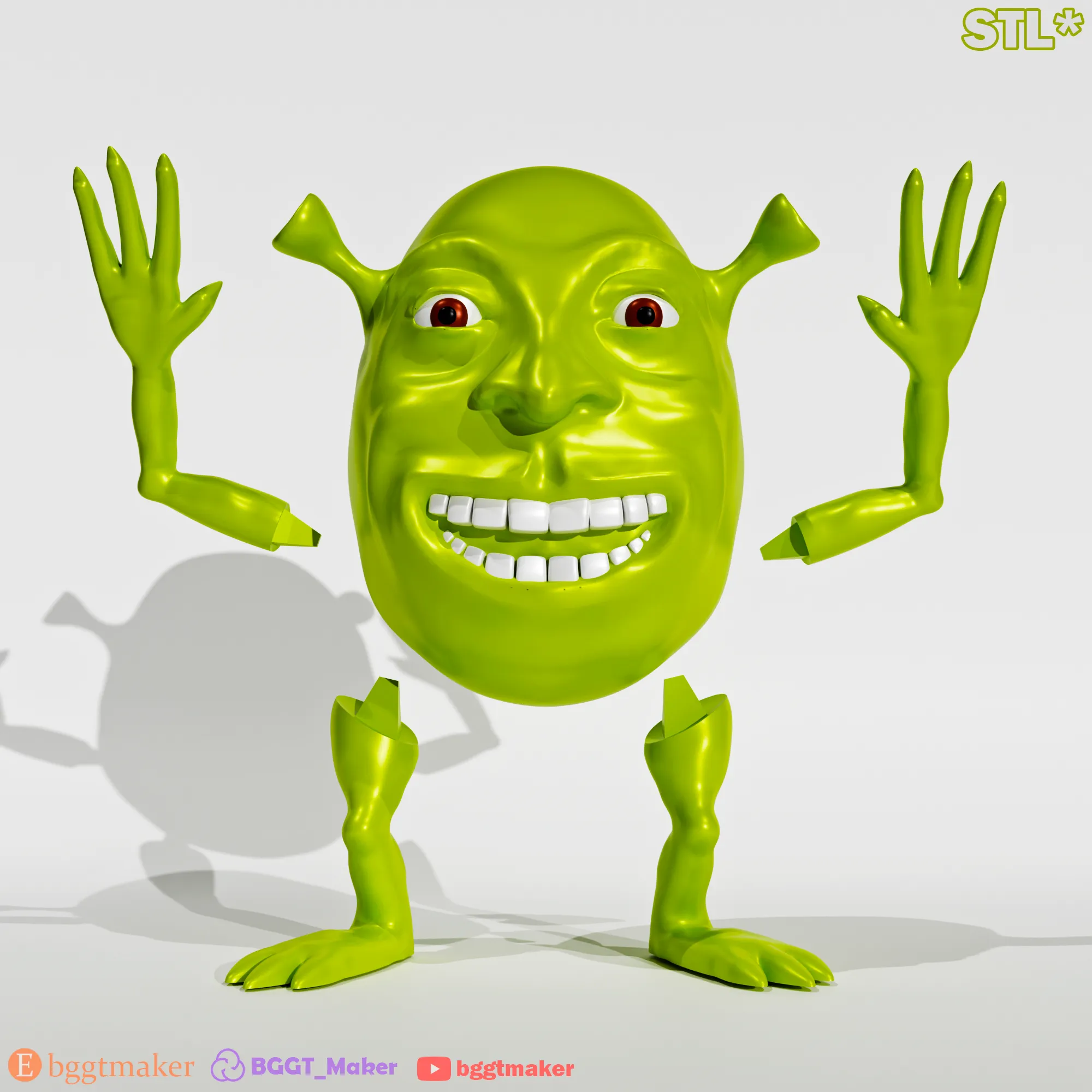 Shrek Wazowski - Meme Character | Mike Wazowski Shrek Memes