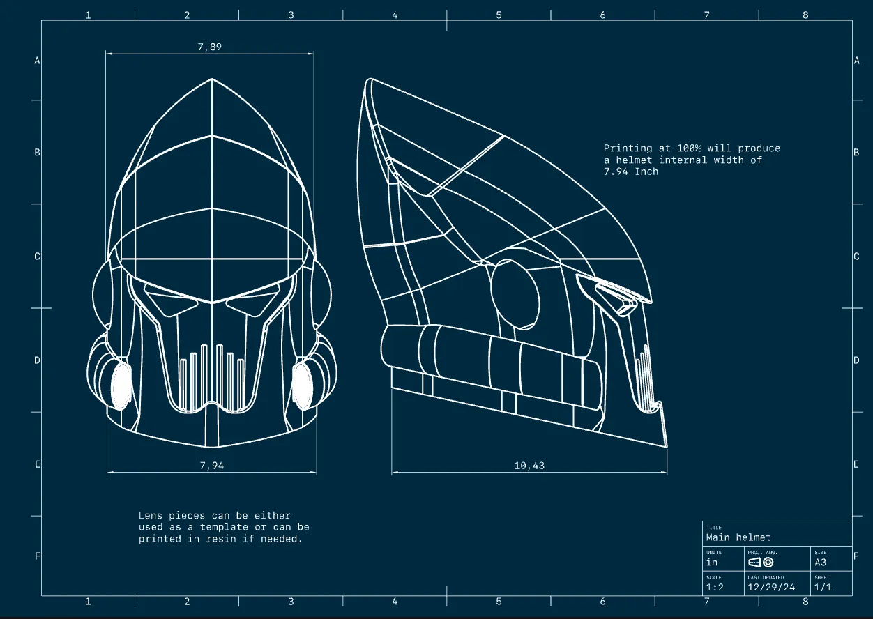 Eldar, Alderi guardian helmet