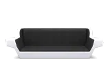 Long Black Sofa-0