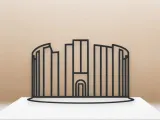 Colosseum Line Art - Desktop Line Art-2