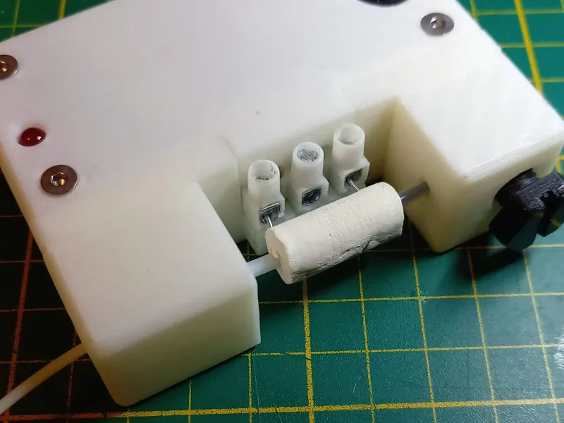 Filamentlasser, splicer kleimodificatie, update