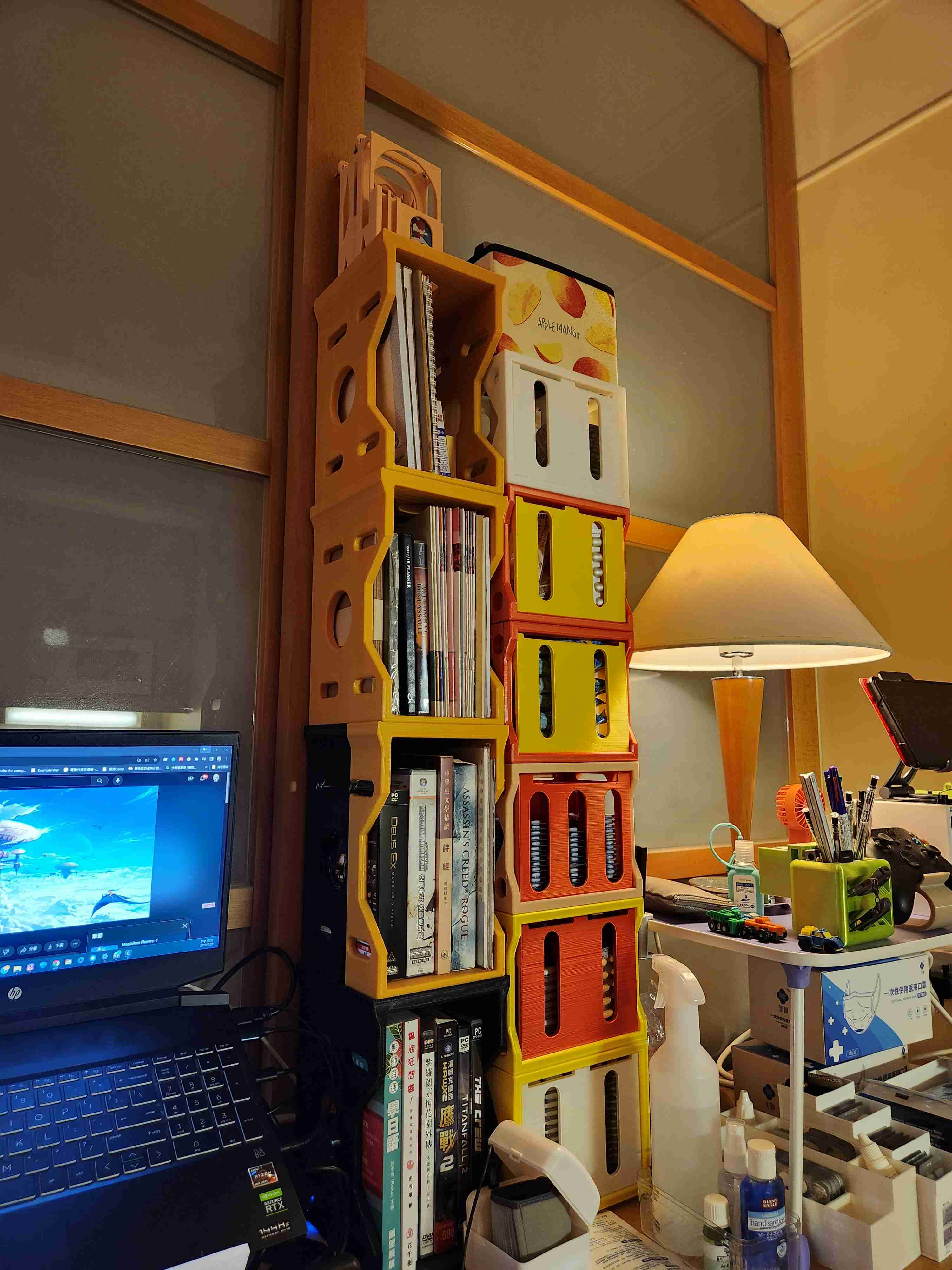 MODULAR BOOKSHELF DESIGN | 3D models download | Creality Cloud