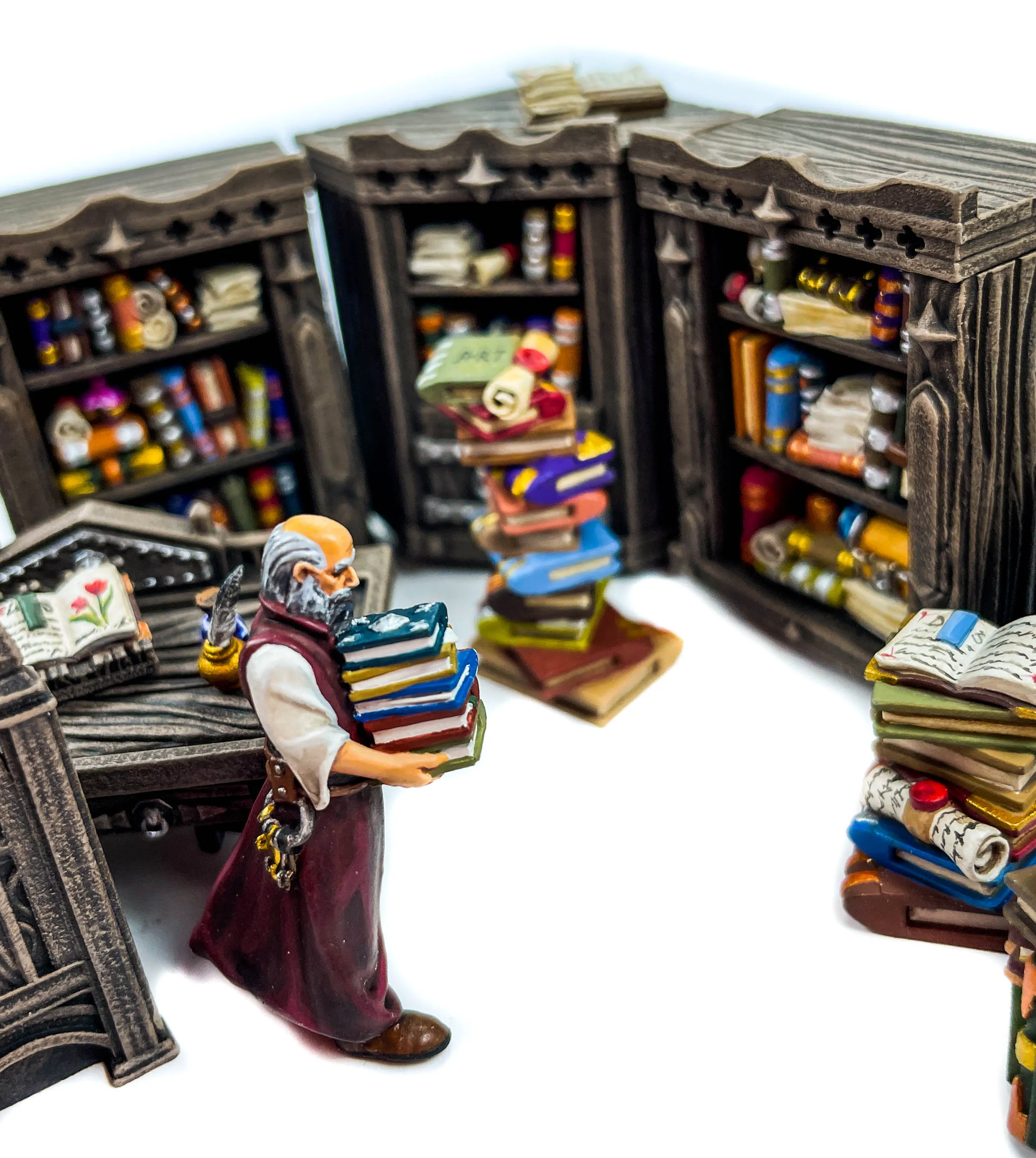 Bibliothecaris Leeshoek miniaturen