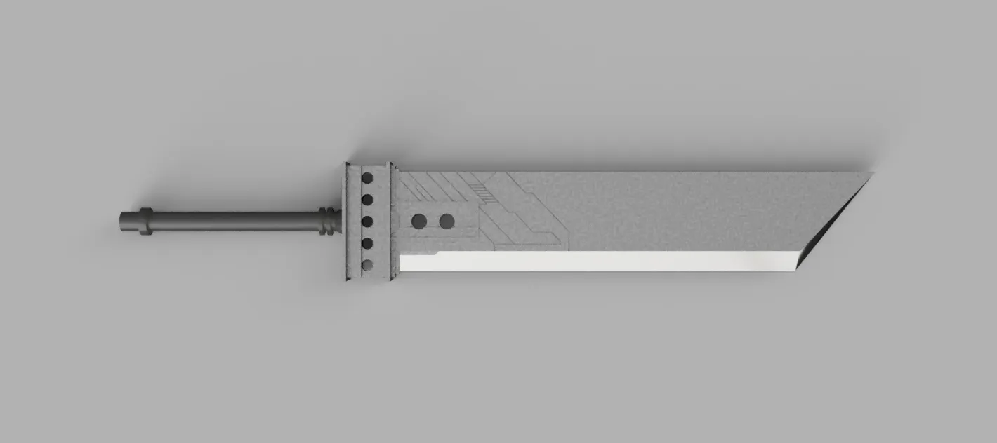 Final Fantasy VII Cloud Strife Buster Espada