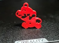 MARIO BROS JUMPING KEYRING-0