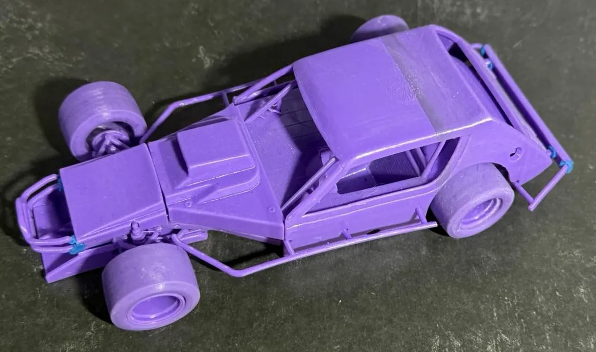 Vintage Asphalt Modified stock car V10 Scale 1:25-1