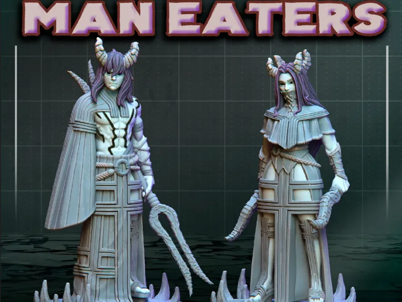 Man Eaters - Gabrilus and Radrael