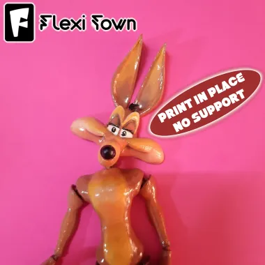 Flexi Print-in-Place Wile E. Coyote-0